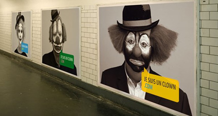 affiche clowns dans le métro2